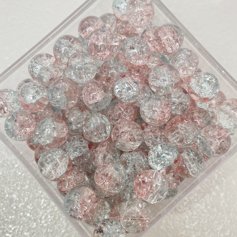 Wholesale 50pcs/pack 10mm Crack Popped Beads